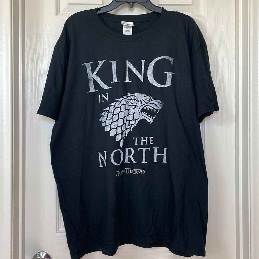 NWT Game of Thrones “King of the North” XL tshirt